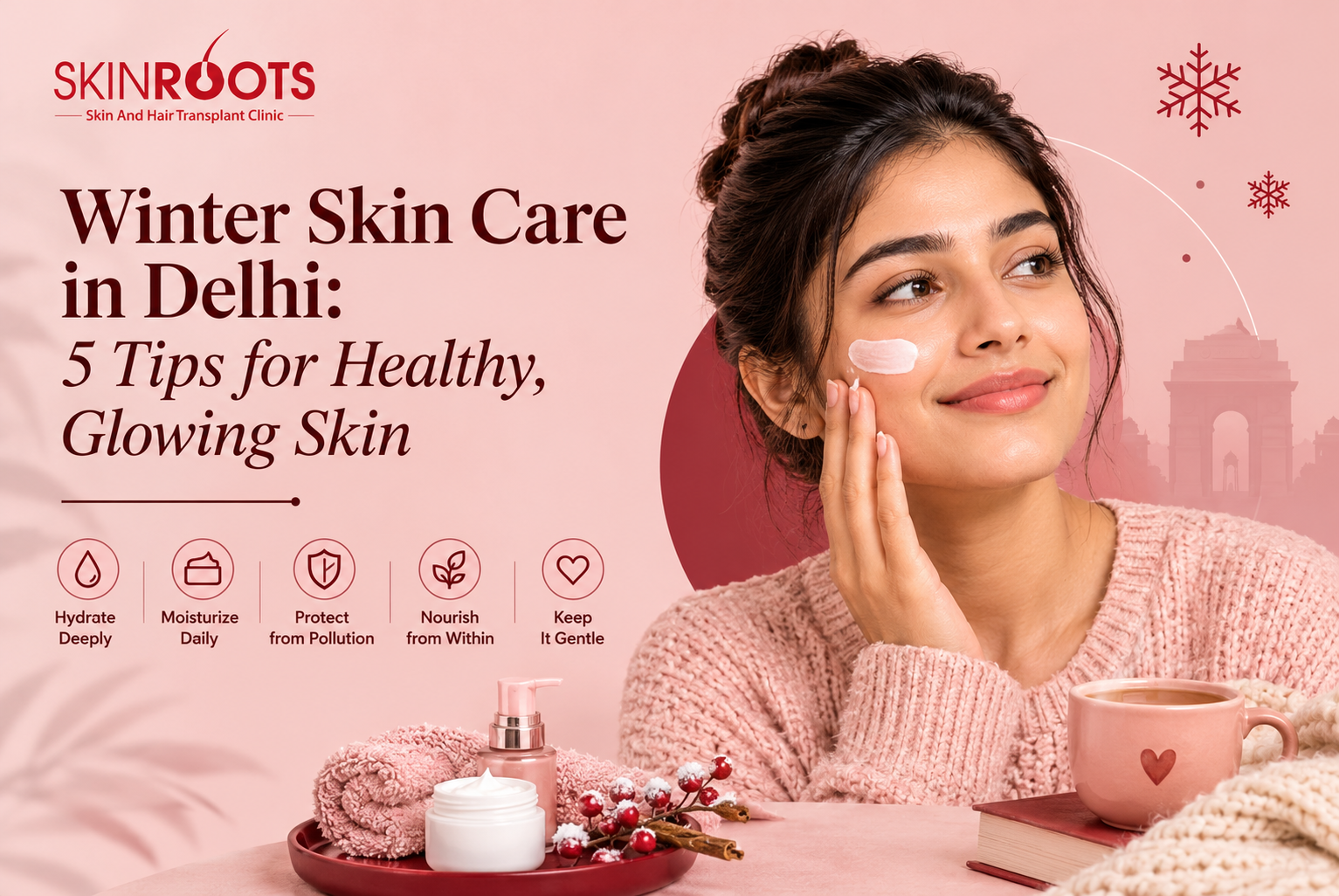 Winter Skin Care in Delhi: 5 Tips for Healthy, Glowing Skin